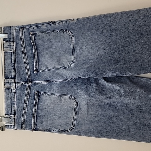 Frame Jeans Women's Modern Patch Pocket Strechy Wide-leg Size 31 - Picture 10 of 16